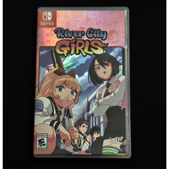 River City Girls Nintendo Switch Limited Run Games + CD Soundtrack Trading Card - Picture 2 of 13